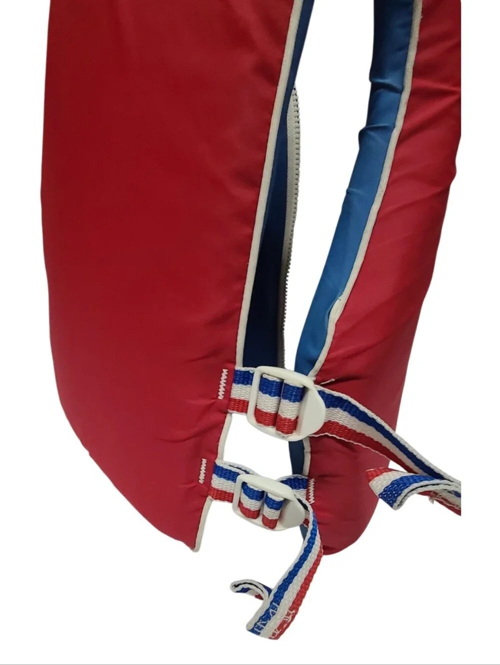 Vtg 1986 Sears Helmsman Child Medium Life Jacket Vest Type III PFD Red Blue CM3